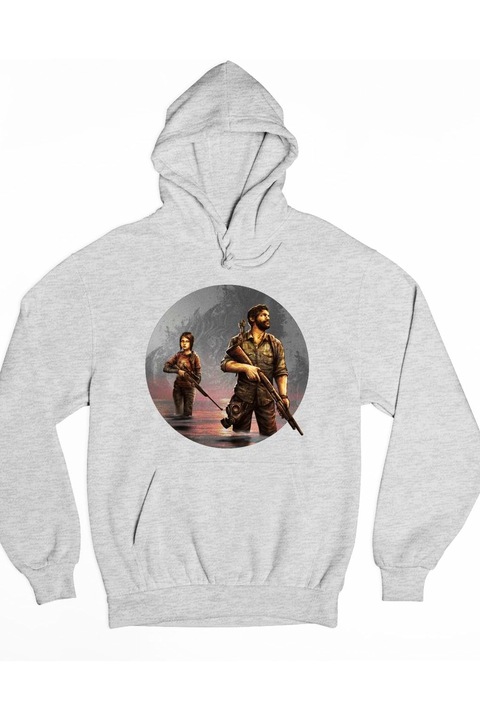 Ultimul dintre noi, Ellie și Joel, hanorac pentru femei, Gri