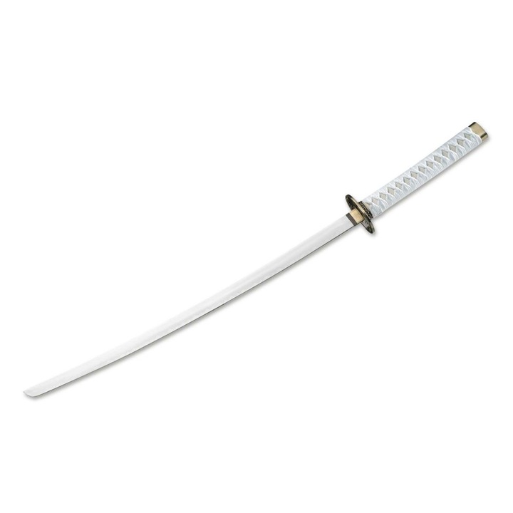Sabie Boker Magnum Manga Sword, lama inox, maner piele alba, 68.5x4mm