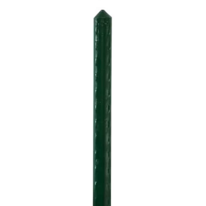 Tutor de otel invelit in plastic verde D. 16 mm x 210 cm