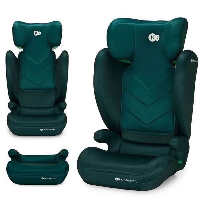 Kinderkraft I-SPARK i-Size biztonsági Gyerekülés 15-36kg - zöld
