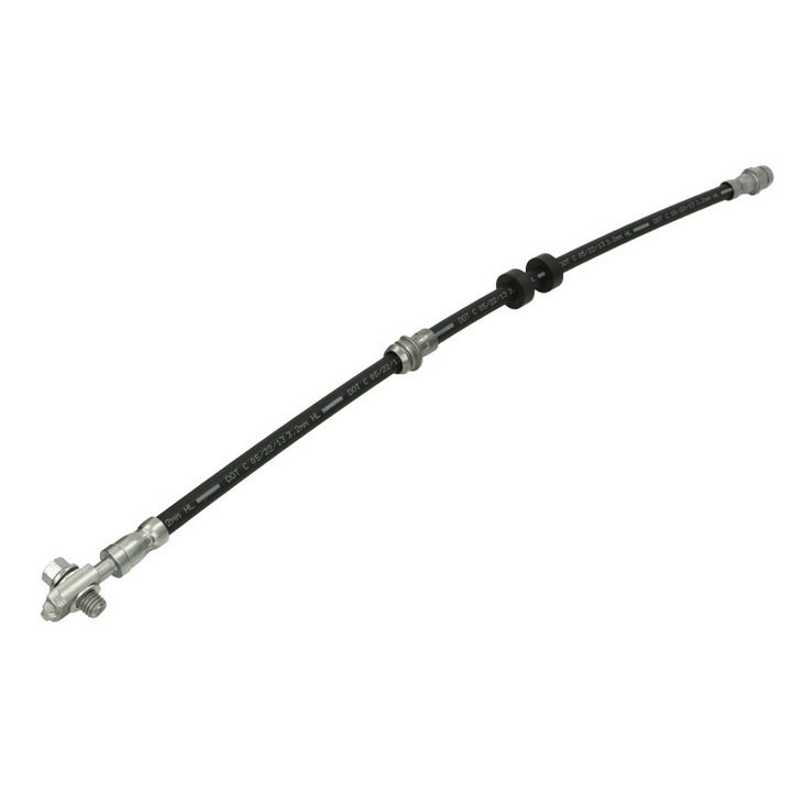 Rugalmas fékcső/fékvezeték első jobb/bal hossza 522mm, átmérő 10mm, M10x1/M10x1, 5 Seat Cordoba, Ibiza III, Ibiza IV, Ibiza IV Sc, Ibiza IV St