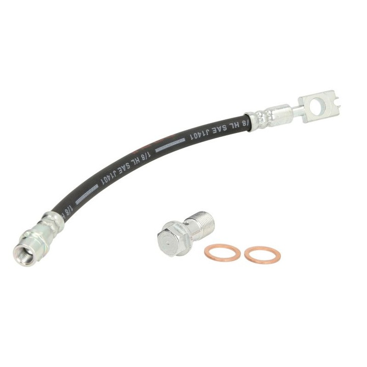 Furtun/conducta de frana flexibil spate dreapta/stanga lungime 280mm, M10x1 Audi A4 B6, A4 B7, Seat Exeo, Exeo St