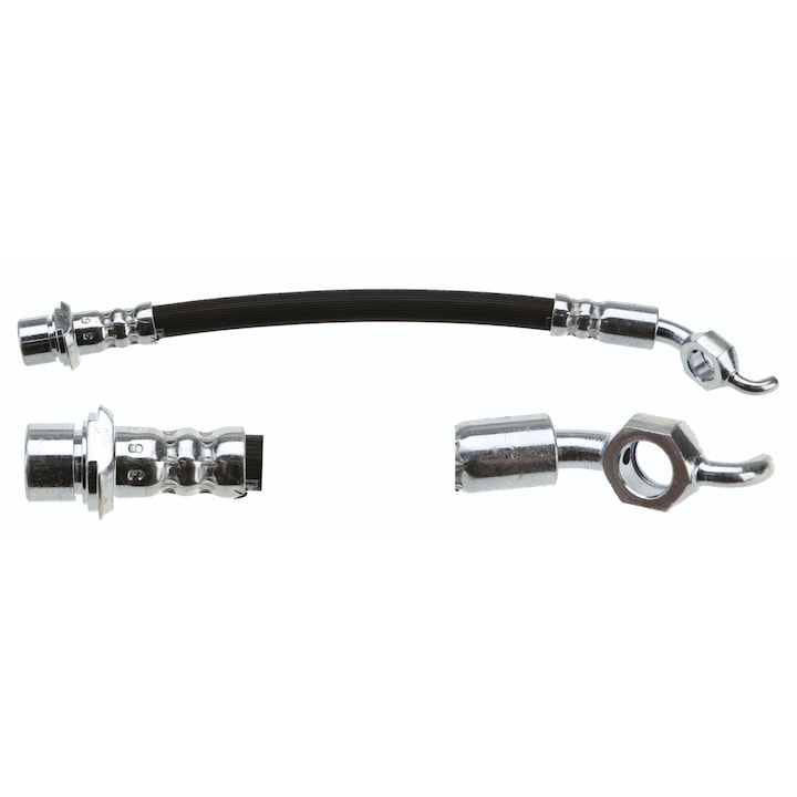 Rugalmas fékcső/fékvezeték, hátsó jobb/bal, hossza 192mm, M10x1, banjo Toyota Corolla, Mirai, Prius, Prius Plus