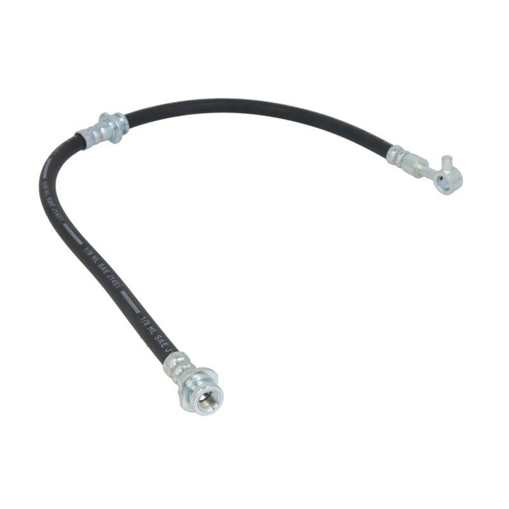 Furtun/conducta de frana flexibil fata stanga lungime 644mm, M10x1/M10x1/M10x1 Nissan Qashqai I