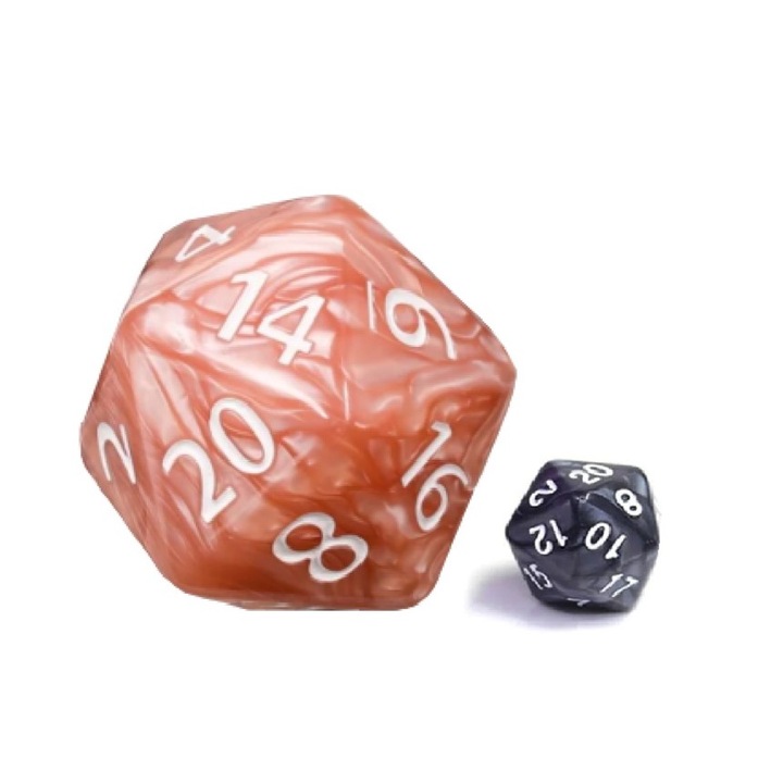 RPG зарове, Гигантски, 5.5 см, акрил, многоцветни, за възрастни/деца/семейство