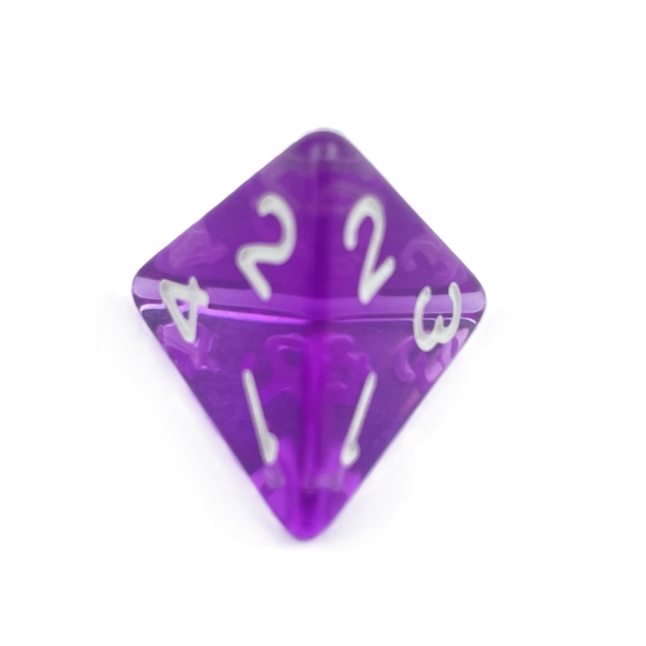 Ролеви зар, акрилен, лилав, многоцветен, за възрастни/деца/семейство