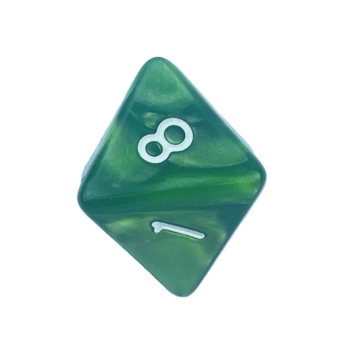 Zar RPG octogonal, acril, multicolor, standard