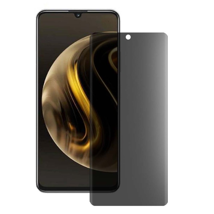 SILKASE matt adatvédő fólia Huawei Nova Y72-hez, képernyővédő, szilikon