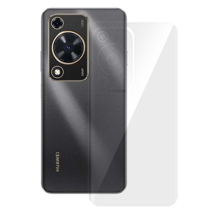 SILKASE hátfólia Huawei Nova Y72-hez, hátvédő, megújuló szilikon