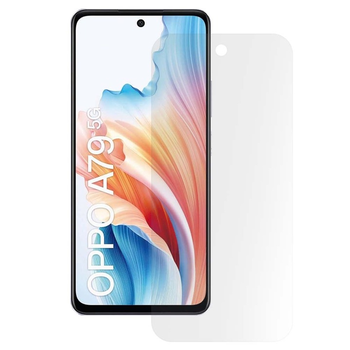 SILKASE matt fólia OPPO A79-hez, képernyővédő, szilikon