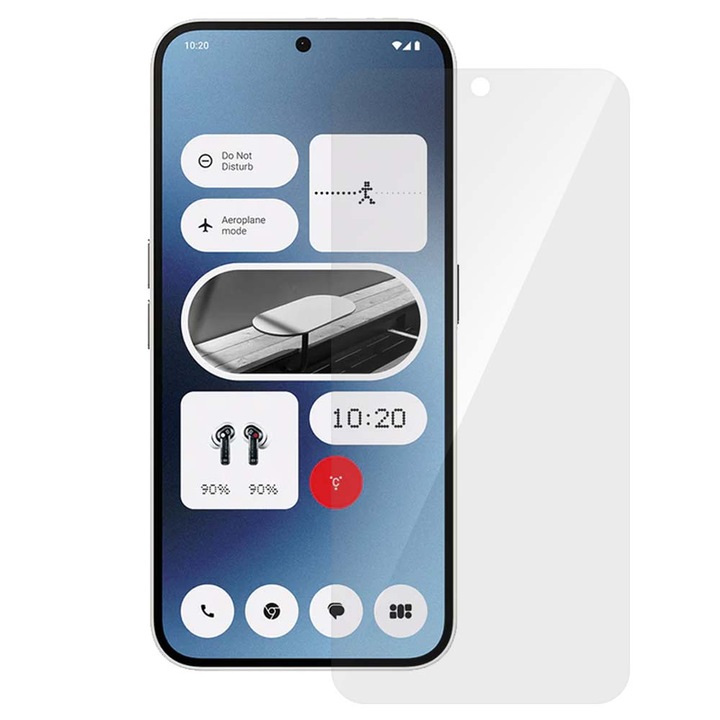 SILKASE fólia Nothing Phone-hoz(2a), képernyővédő, megújuló szilikon