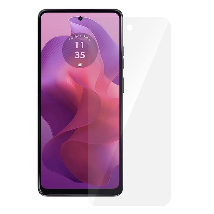 SILKASE fólia Motorola Moto G24-hez, képernyővédő, megújuló szilikon