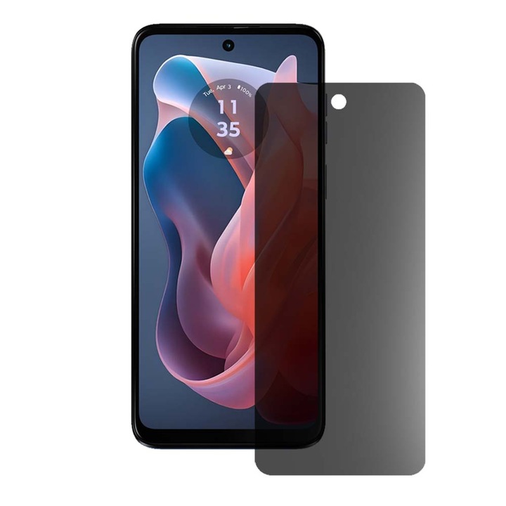 SILKASE matt adatvédő fólia Motorola Moto G Playhez (2024), képernyővédő, szilikon