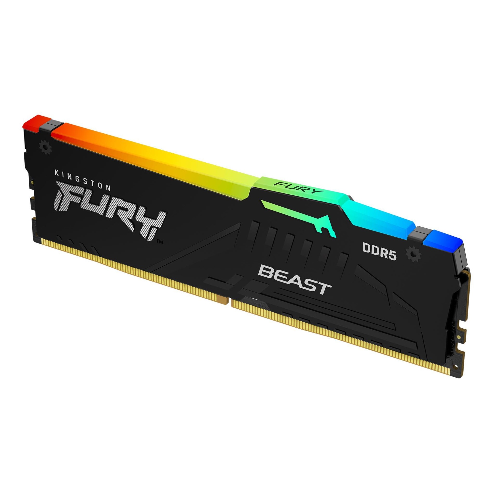 Memorie RAM, Kingston, FURY Beast RGB, DDR5, 16 GB, 6000 MHz