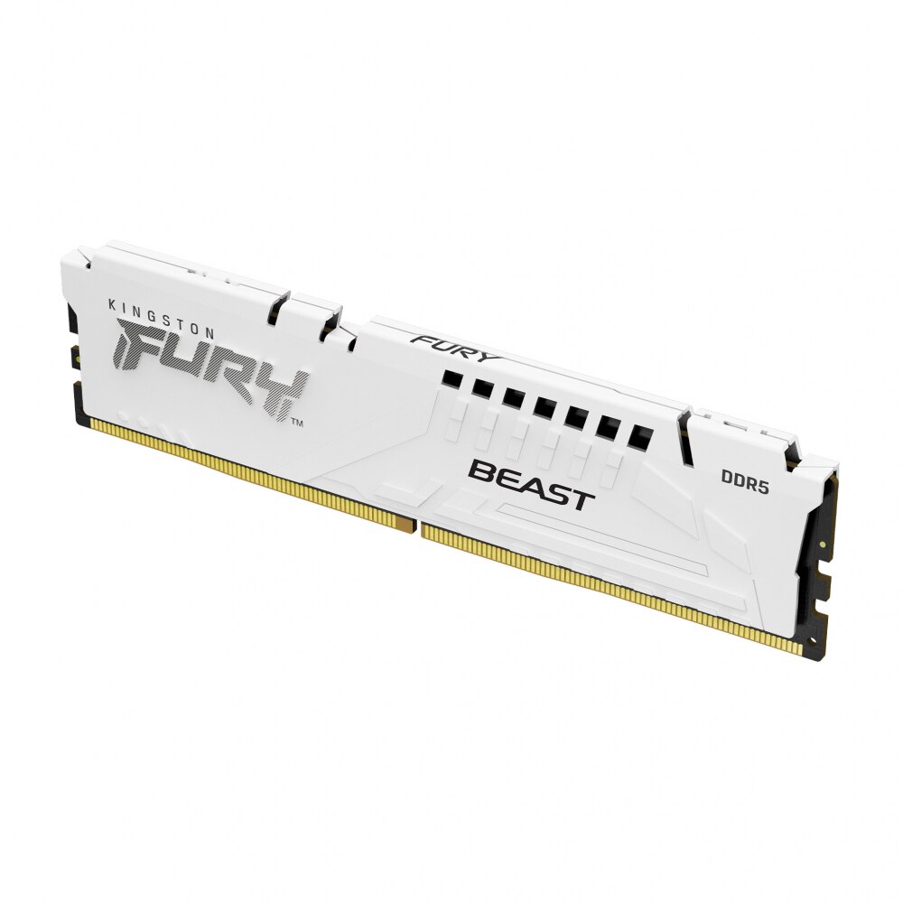 Memorie Kingston FURY Beast White 16GB DDR5 6000MHz CL36