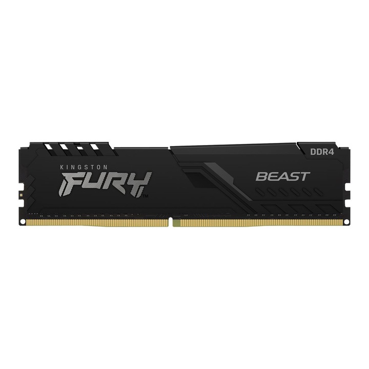 Оперативна памет Kingston FURY Beast - DDR5 - module - 16 GB - DIMM 288-pin - 6000 MHz / PC5-48000 - CL30 - 1.4 V - unbuffered - on-die ECC - black KF560C30BBE-16