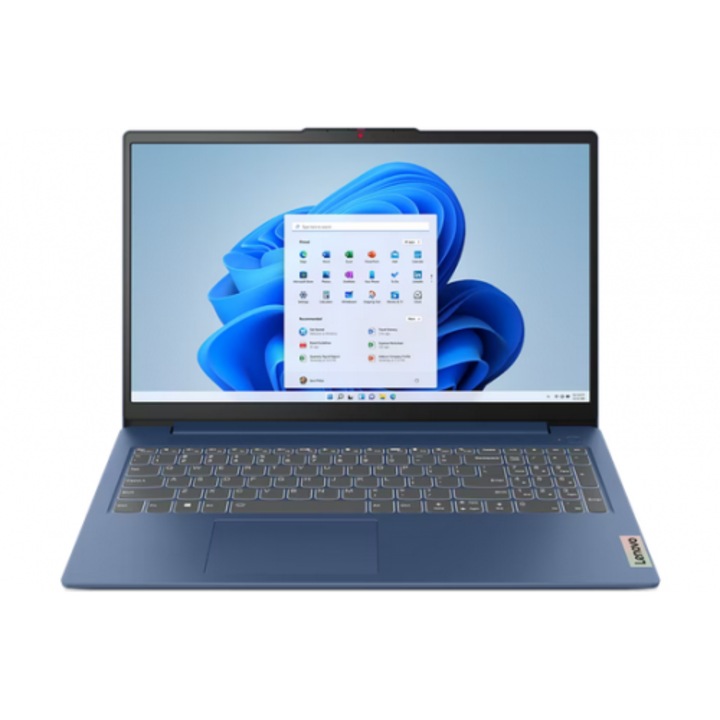 Lenovo IdeaPad Slim 3 laptop, 15.6" Full HD, Intel® Core™ i5 12450H akár 4.4 GHz-ig, 16 GB RAM LPDDR5 4800, 1 TB SSD, Intel® UHD Graphics, Windows 11 Home, Abyss Blue