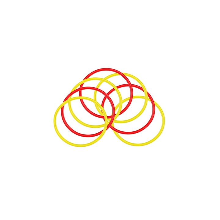 Joc pentru copii, Cercuri, Rosu/Galben