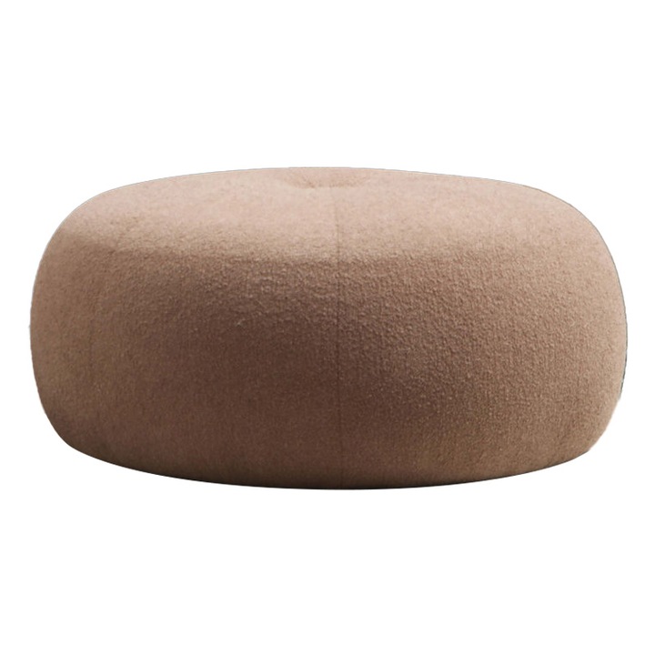 Табуретка Puzzle-home PWF-0564, Букле, Мока, D55x35cm