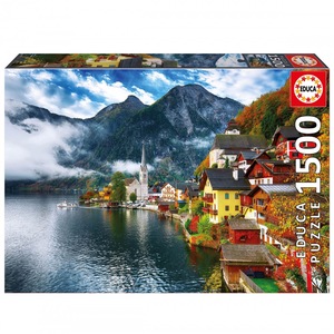 Grafika Puzzle Da 1000 Pezzi – Hallstatt, Austria – Paesaggio Artistico Per Adulti – Cartone Di Alta Qualità