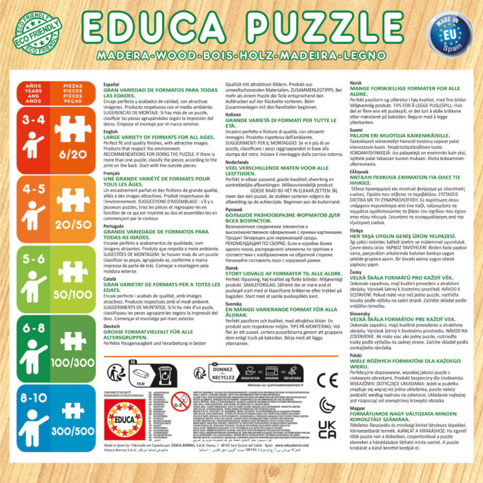 Educa Wooden Puzzle – Toy Story 4, 2 X 50 Pieces For Kids (Disney Pixar)