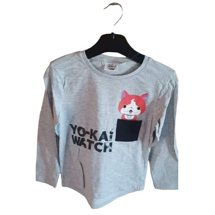 Bluze pentru copii Sun City, Gri deschis/Multicolor