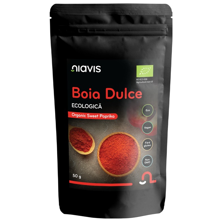 NIAVIS, Boia Dulce fara Gluten Ecologica/Bio 50g