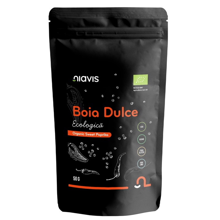NIAVIS, Boia Dulce fara Gluten Ecologica/Bio 50g