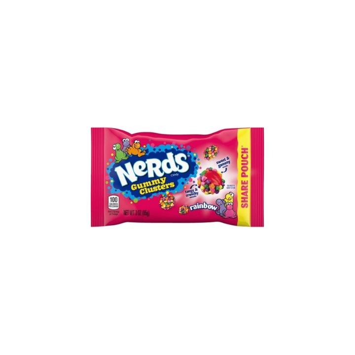 Nerds, Gummy Clusters Rainbow, 85g