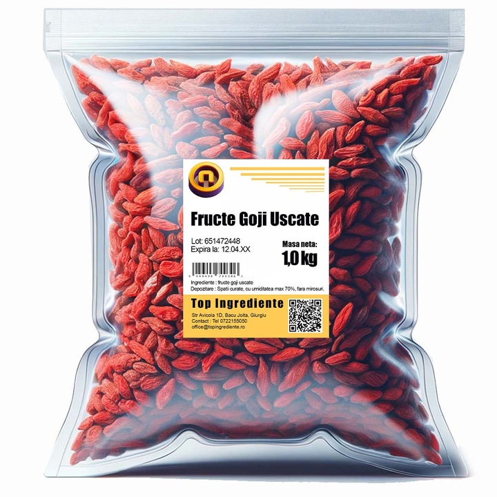 Fructe Goji Extra - Goji Berry Punga 1kg
