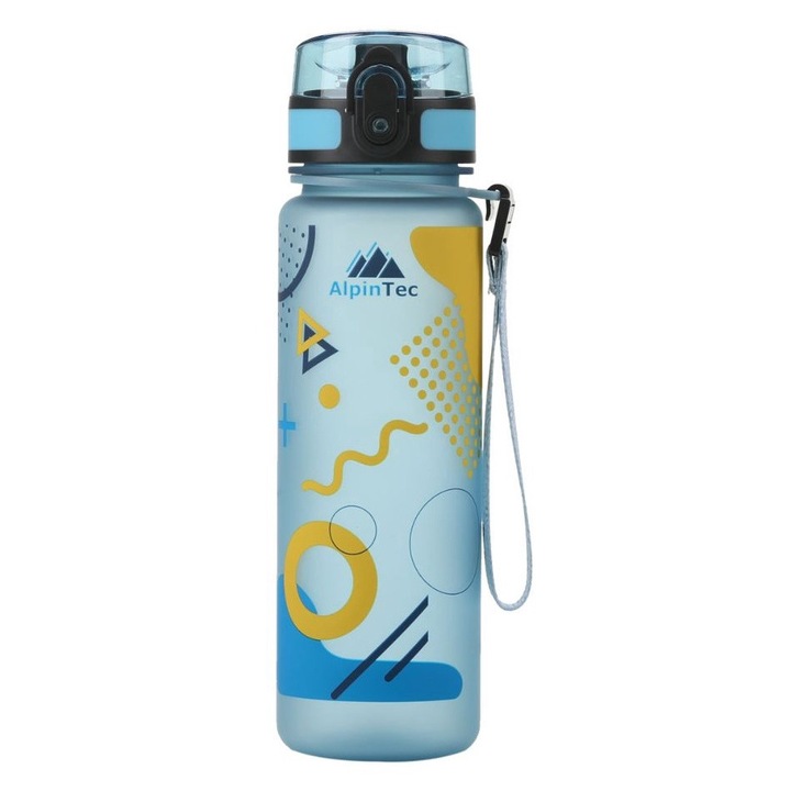 Set 2 Sticle Sport AlpinTec Mood, PVC, 7.5x7.5x23.1cm, Multicolor