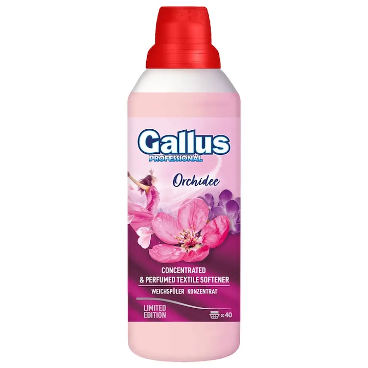Balsam de rufe concentrat Gallus Professional Orhidee, 40 spalari, 1L