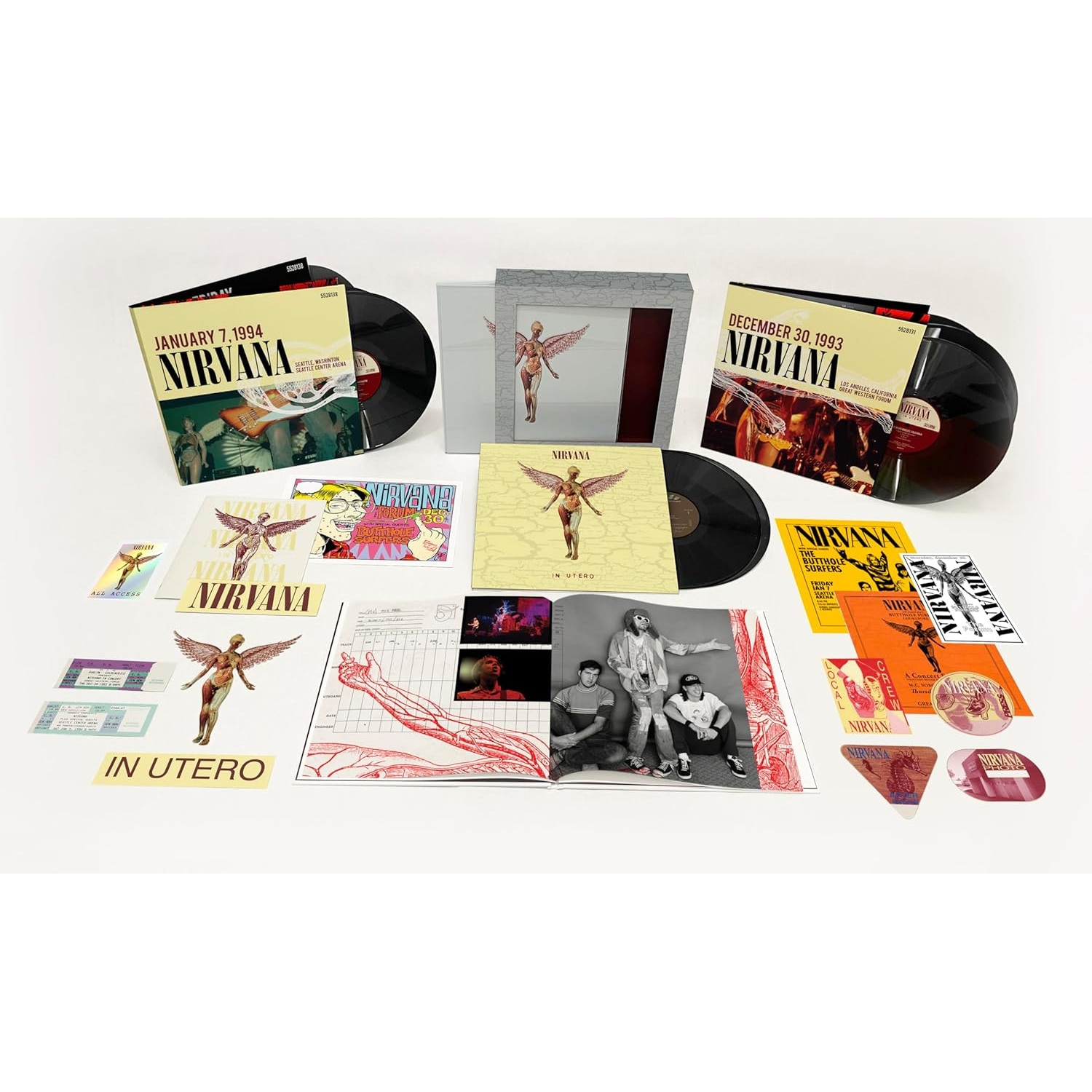 Nirvana - In Utero (30th Anniversary Super Deluxe Ediiton) - 8LP