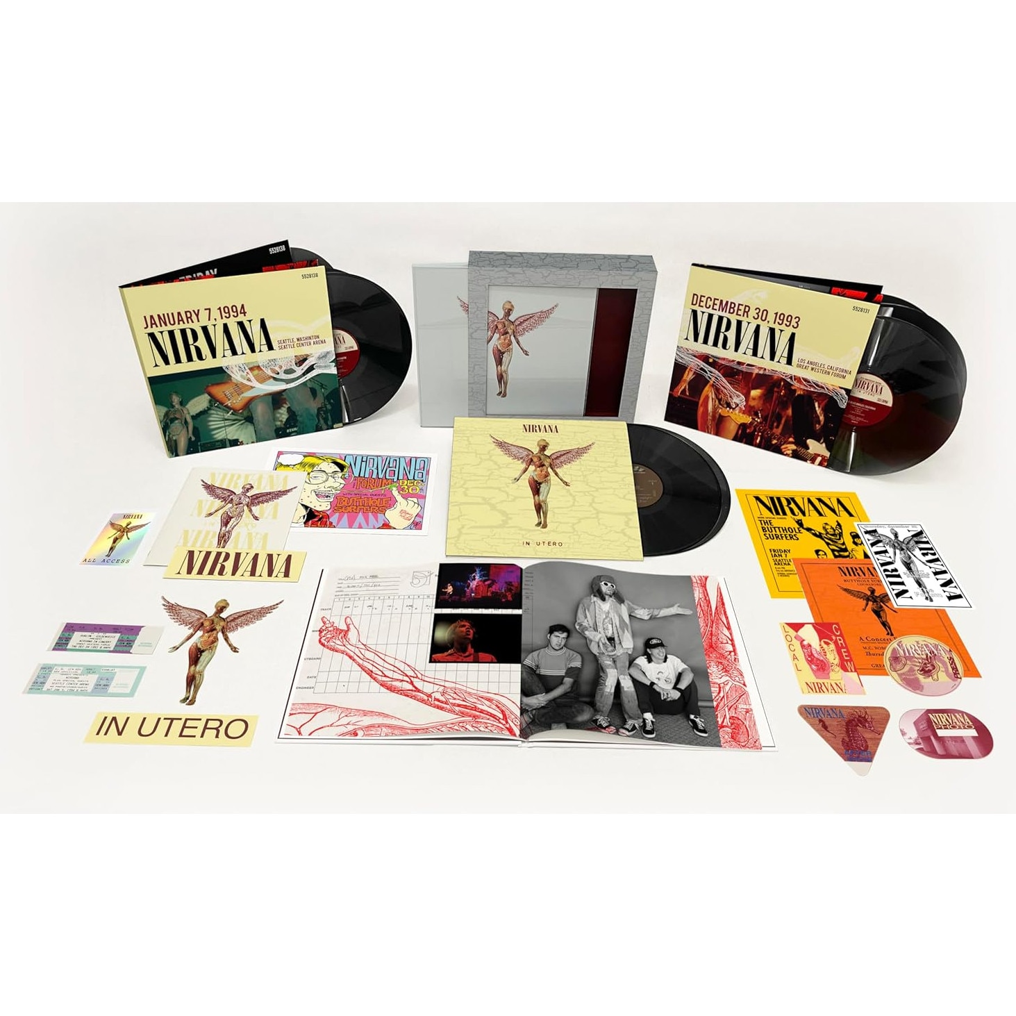 Nirvana - In Utero (30th Anniversary Super Deluxe Ediiton) - 8LP