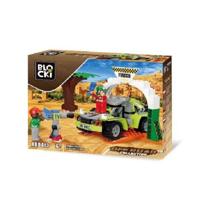 Конструктор Победител на подиума, Блокове, 126 елемента, Offroad Collection