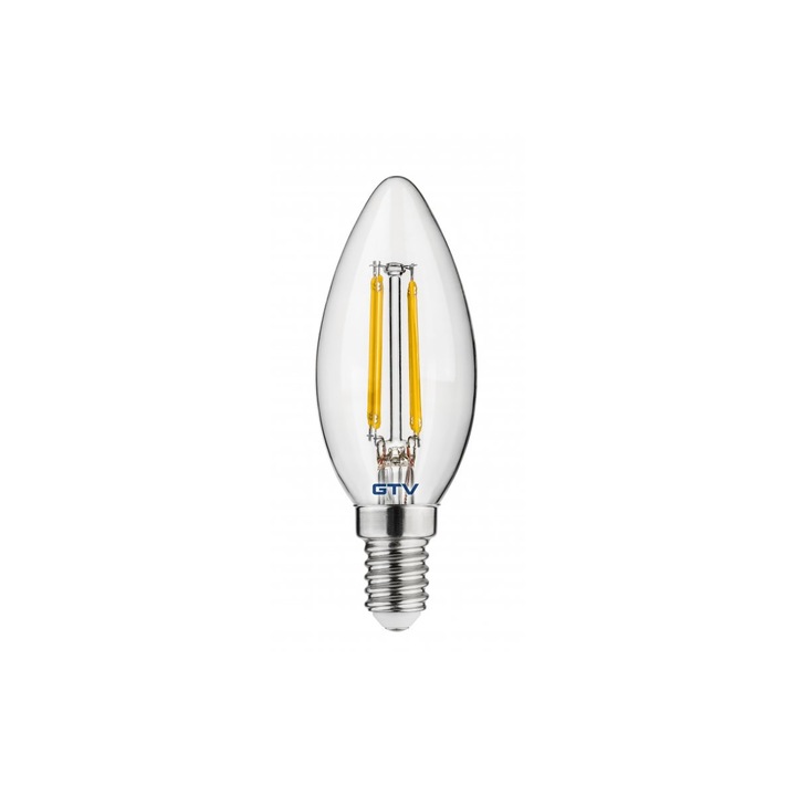 Bec LED lumanare 4W E14 4000K 420 lumeni lumina neutra