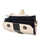 Geanta dama, Musette, Kasia, Piele naturala, ivoire, 24 x 10.5 x 20 cm