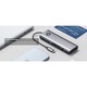 Адаптер USB-C 10 в 1, URWANDER®, докинг станция с HDMI 4K, VGA, 3 USB порта, PD 100W, SD&TF, 3,5 mm аудио, Gigabit Ethernet Type C Multiport Adapter за Windows Mac