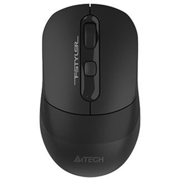 Mouse A4tech, PC sau NB, wireless, 2.4GHz + BT, optic, 2000 dpi, butoane/scroll 4/1, albastru