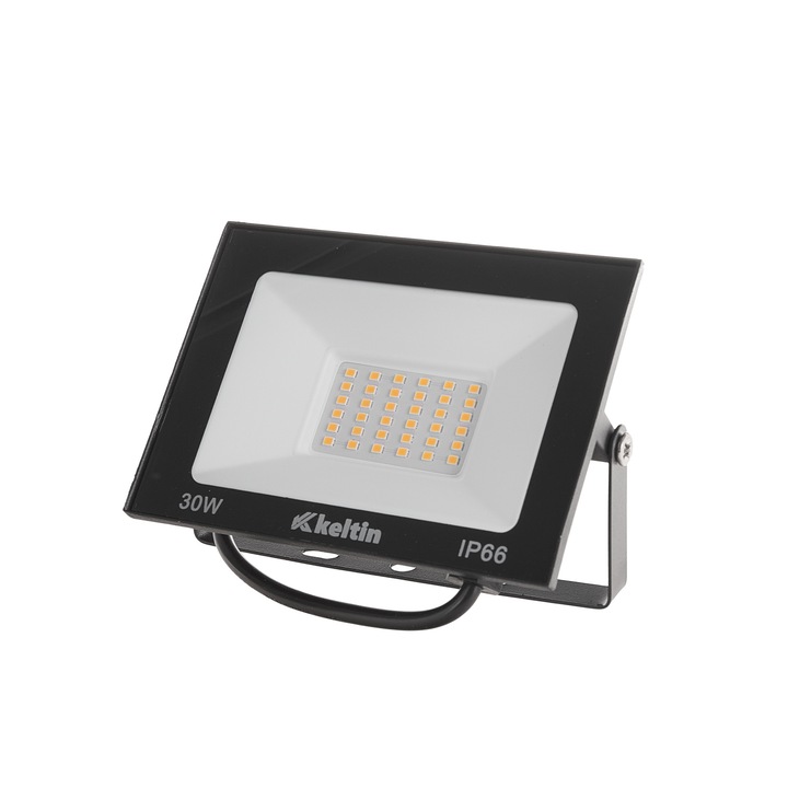Proiector LED cu lumina alba, 30 W, 4500 K, Keltin K02031