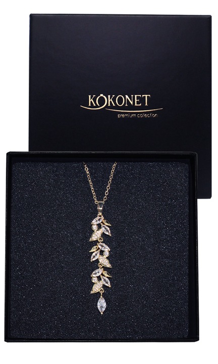 Colier dama, Kokonet, Aur, Auriu