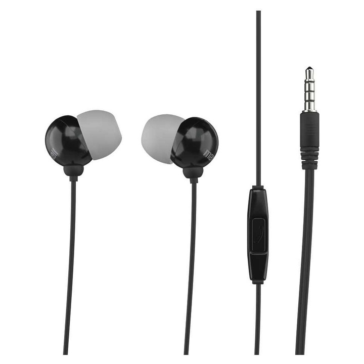 Casti cu microfon MAXELL PLUGZ, Negru