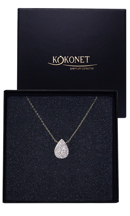 Colier dama, Kokonet, Aur, Auriu