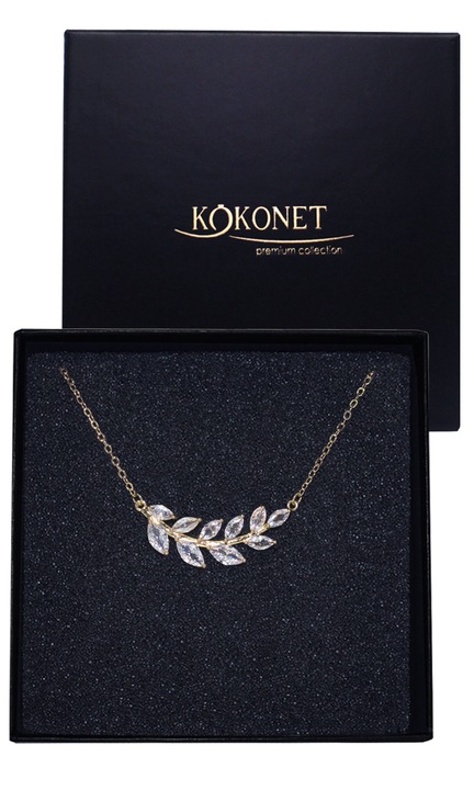 Colier dama, Kokonet, Aur, Auriu