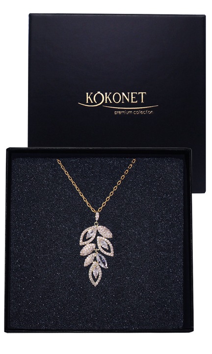 Colier dama, Kokonet, Aur, Auriu