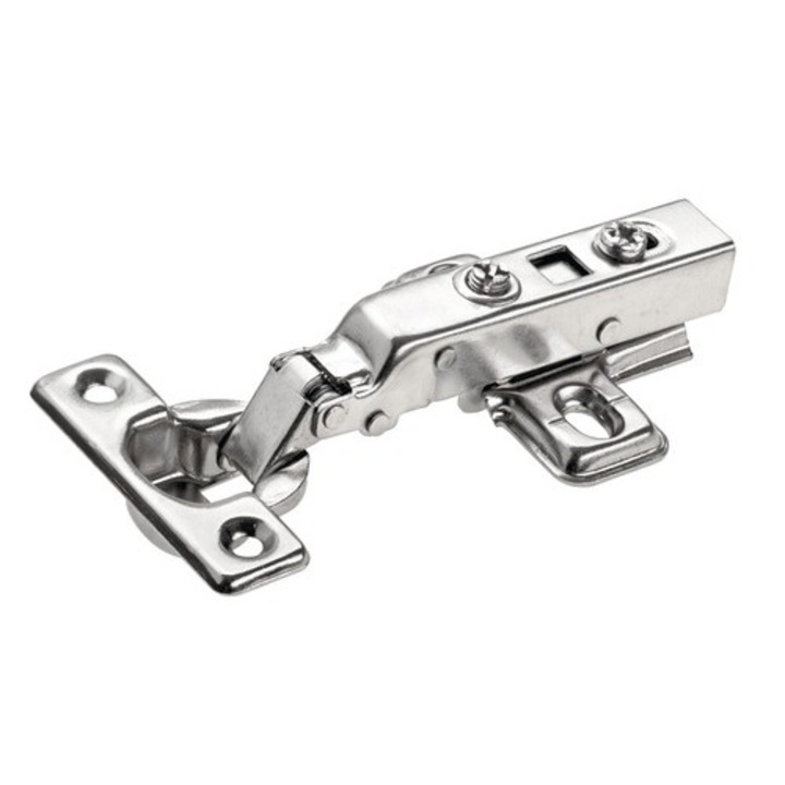 Balama Aruncatoare Cu Amortizor Integrat Hettich Clipon Max. 110°, Pentru Mobila, Pachet 12 Bucati, Pentru Gaura Ø26mm, Usi Aplicate