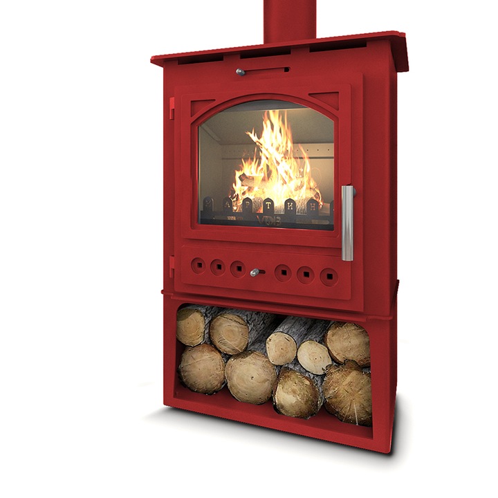 ЕКО Камина Мартина Плюс , 5kW , Червен