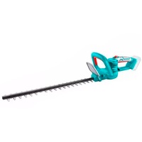 Foarfeca electrica pe acumulator pentru tuns gard viu Total THTLI20461, 20 V, lama 450 mm, distanta intre dinti 18 mm, contine: incarcator + acumulator 20 V 2.0 Ah