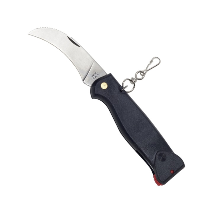 Cutit pentru ciuperci, Haller, inox, lama 7.5cm, negru