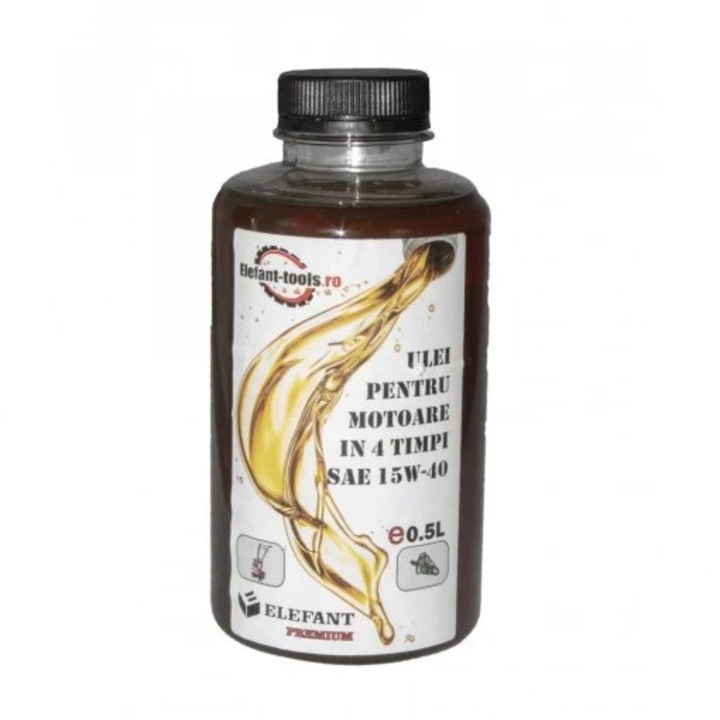 Olaj 0,5L, SAE 15W40, 4T ELEFANT Motorok